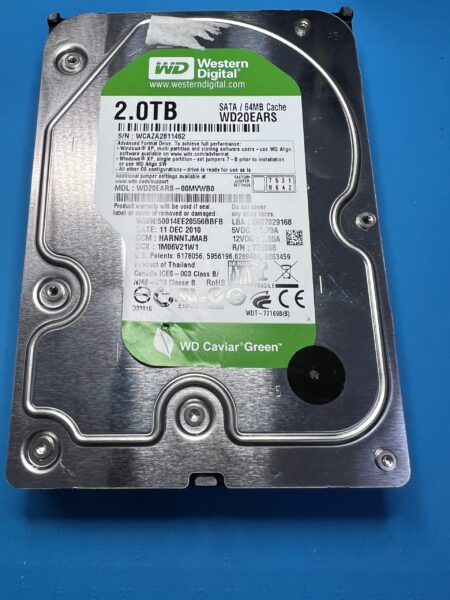 1 Dropped Western Digital Caviar